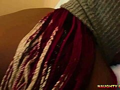 mature milf jezzebel sucks and rides big monster cock in pov close-up