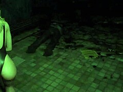 Topless Fitness With Claire Redfield! Get Fit And See Her Monster Body!