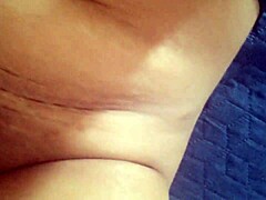 Hot latina masturbating in bedroom recalling first time losing virginity