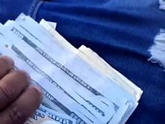 Money Makes Young Pussy Wet For Cash Sex