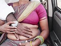 big boobs house maid having car sex with dirty talks 😏