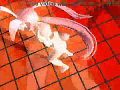 megurine luka in alien project diva nude mod with bunny costume.