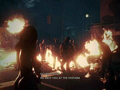 Topless Fitness With Claire Redfield! Get Fit And See Her Monster Body!