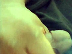 Just home from work, fantasizing about girlfriend wife with dry masturbation leading to slow moist cum