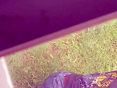 Hot stepmom bending over hidden