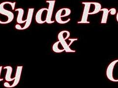 sara jay in leather lingerie finger fucks her mature pussy hole