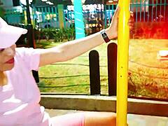 i fucked a stranger with big tits and butt in the public park