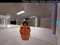 In Roblox, a Bitch Gets Fucked by Three Noobs in Gangbang