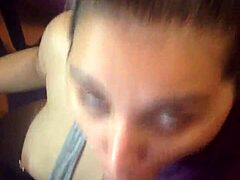 Nancy Miami sucks monster cock!