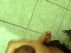 Fat Virgin Jerks His Small Cock To Cumshot In Private.