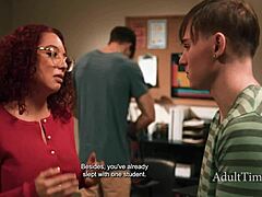 i'm kiki, the busty teacher blackmailed