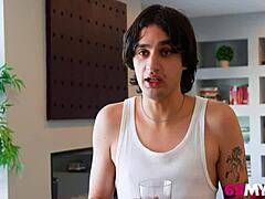 Horny lonely housewife fuck eager neighbor