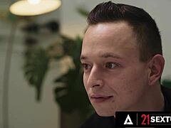 naughty blonde zazie skymm fucks her coworker after peeing on herself in the office