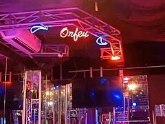 Random role of the captain in Orfeu nightclub in Canoas city.
