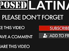 Exposed Latinas - I Fuck My Hot Latina On The Couch While Watching A Movie - Abby Montano