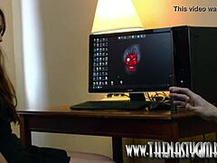 I am Cassandra Gemini, the nasty gimp, submitting to humiliation with boots and smoking in sadistic session.