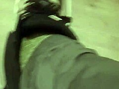 friend has fun trashing my sneakers