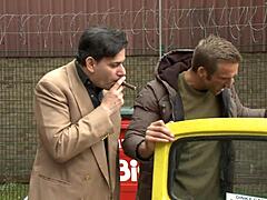 carly parker and cassie fuck a guy till he cums