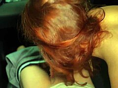 Cute redhead babe gets lost in the forest and finds help from a stranger