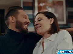 a casual story of romance with a mature woman at home