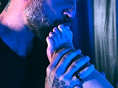 I think you need more of my toes in your life, the brunette goddess with big tits and glasses.