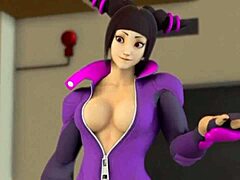 cammy battles yuri in this redmoa fight with spanish subtitles