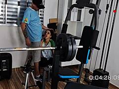 Employees secretly fucking in the warehouse office