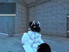 Naughty Girls Enjoy Futanari in Roblox!