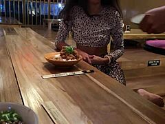 i sucked a huge dick in the sushi bar toilet and ate rolls with cum on my face