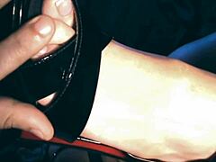 I think you need more of my toes in your life, the brunette goddess with big tits and glasses.