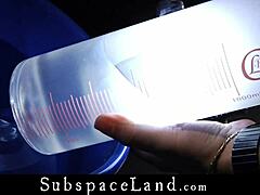 big ass bondage slut gets an injection in her tight hole during bdsm session