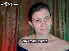 The countess sucked her secret lover's big dick and let him fuck her at the social event!