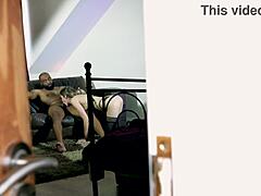 Teasing UK Teen 18+ in Blowbang with Big Black Cock POV