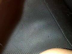 latina slut hotwife fucks with friend on his car while cuckold hubby thinks she is at her house