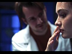 Mad scientist freeze fucks young lab partner Matty Mila