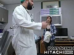 Freshman ditria rose undergoes mandatory hitachi orgasm in pov roleplay with gloves and toys