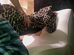 Don't Get Caught Fucking The Doll While Mom Cooks