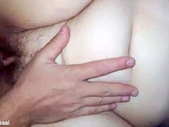 Amateur Couple With Beautiful Little Tits Enjoys Pussy Eating In The Bush