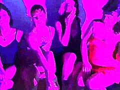 Four Little Sluts Worship Feet At Party