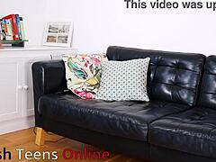 Victoria Greene, Beautiful Teen 18+ With Blue Eyes, Has First Time Squirting In School Uniform At Party