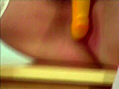 I, victoria, fucks my vibrator on the teachers desk in stockings