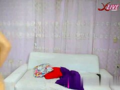 Girl chats with group in teen gathering