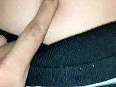 i peck her belly button while she rides me