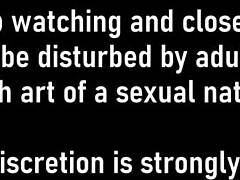 2 male police strip search crooked cop Mara Luv at Rikers Island