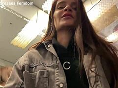 triple femdom sniffing