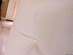 Blonde Cougar Cheats Roughly