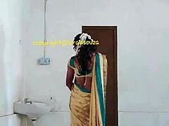 Crossdresser Saree Video