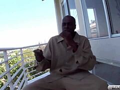 Bouncing Brunette Rides Bbc