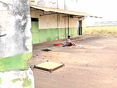 Garage Dildo Surprise