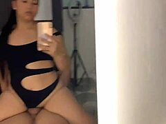 Latina Mirror Fucking